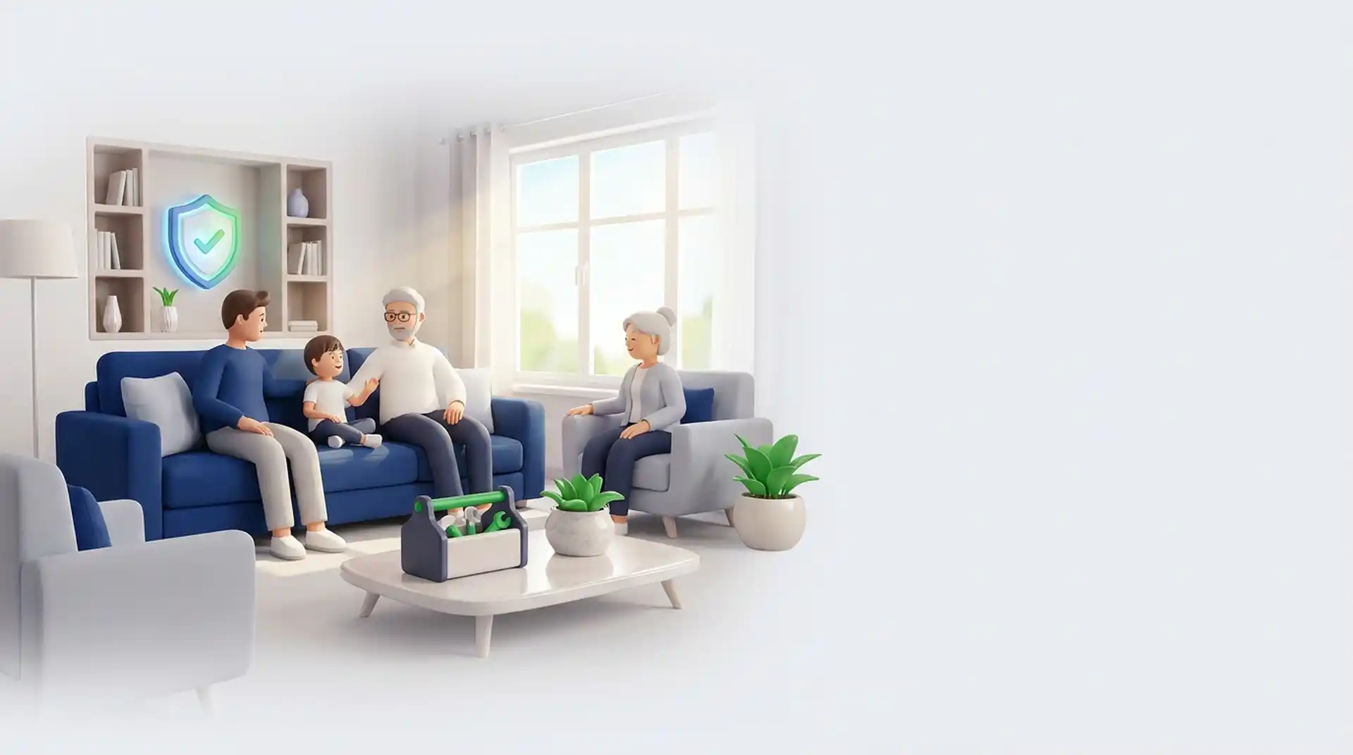 Family_in_living_room_illustration_plus hogar